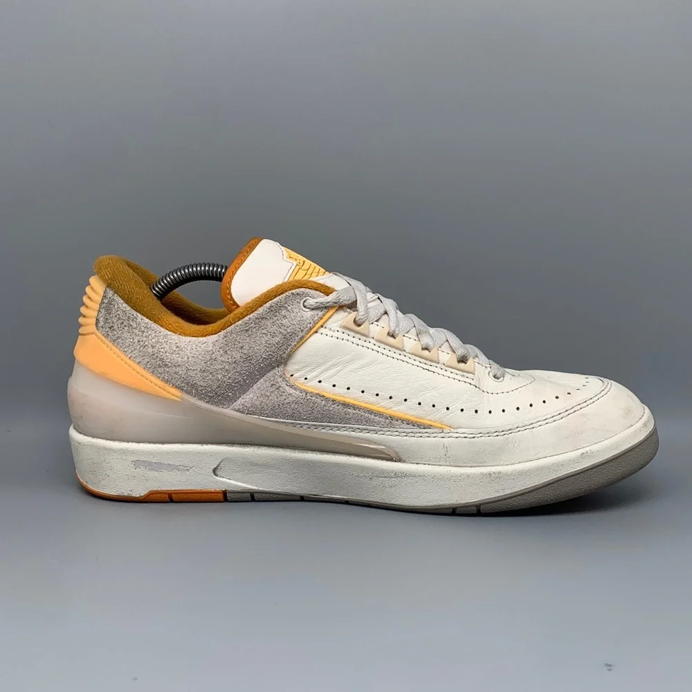 Jordan 2 Retro Low Melon Tint Basketball Shoes DV9956‑118 Men’s Sz 10‎
